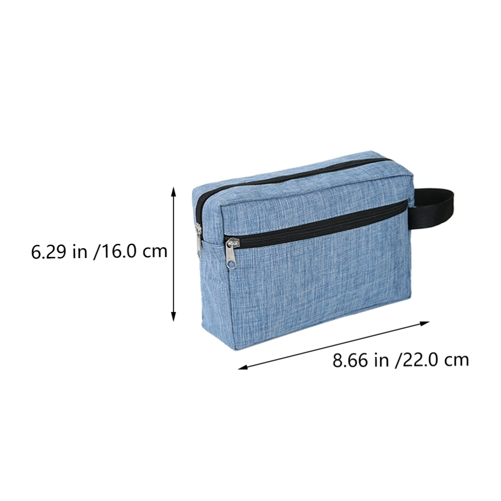 2Pcs Handheld Bath Bags Portable Cosmetics Bags Travel Wash Bags Personal Care Bags