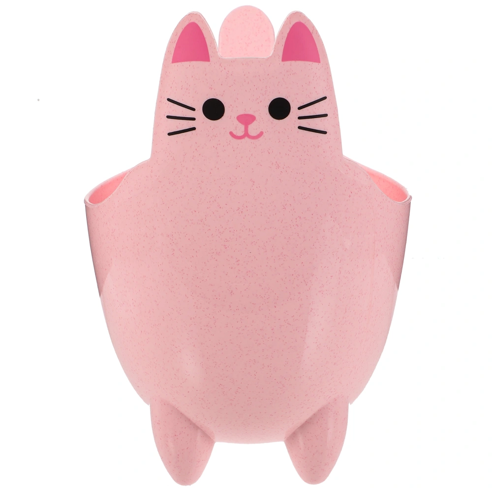  Tiny Trash Can Desktop Garbage Can Mini Cat Trash Can Cartoon Trash Bin Storage Bucket