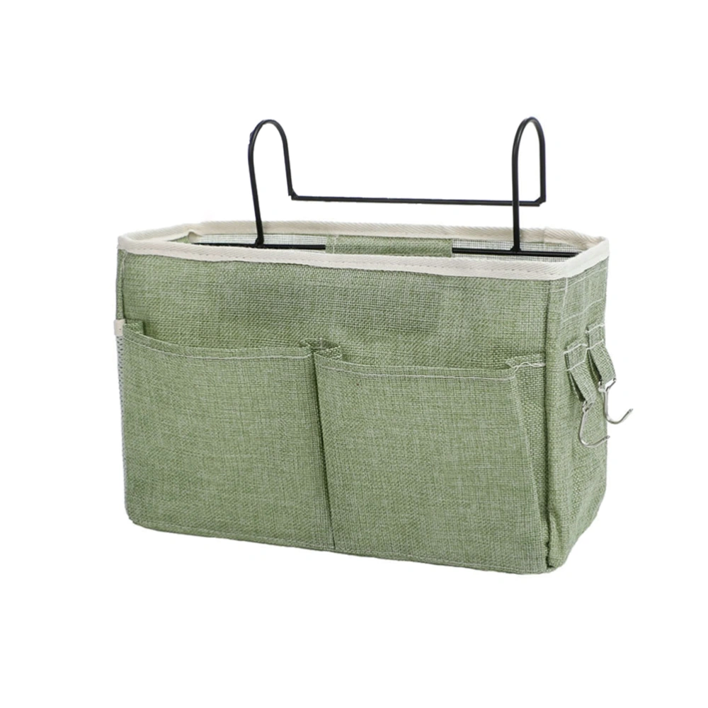 Back Door Hanging Storage Bag Practical Home Storage Bag Household Wall-Mounted Hanging Organizer for Bedroom Kitchen Living Room (Green)