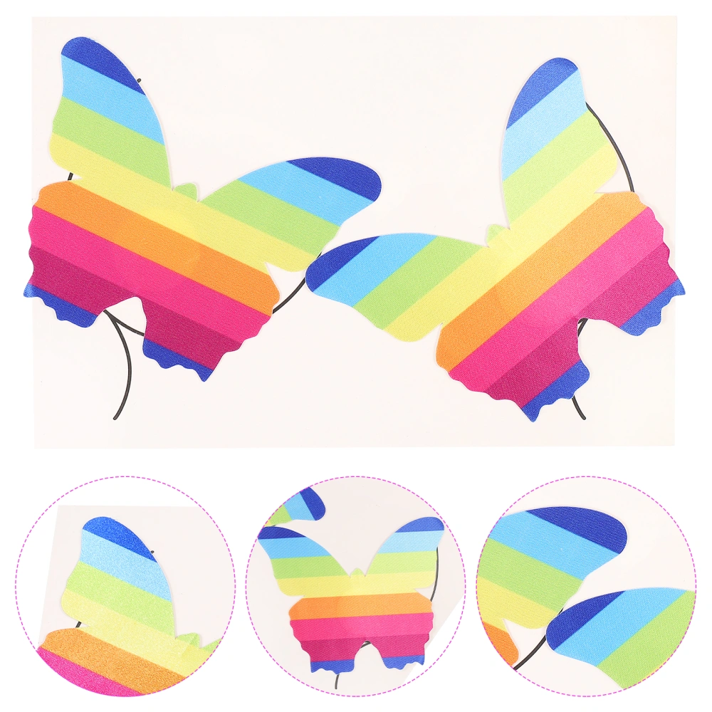 1 Pair Butterfly-shaped Breast Sticker Sexy Breast Sticking Art Breast Decor