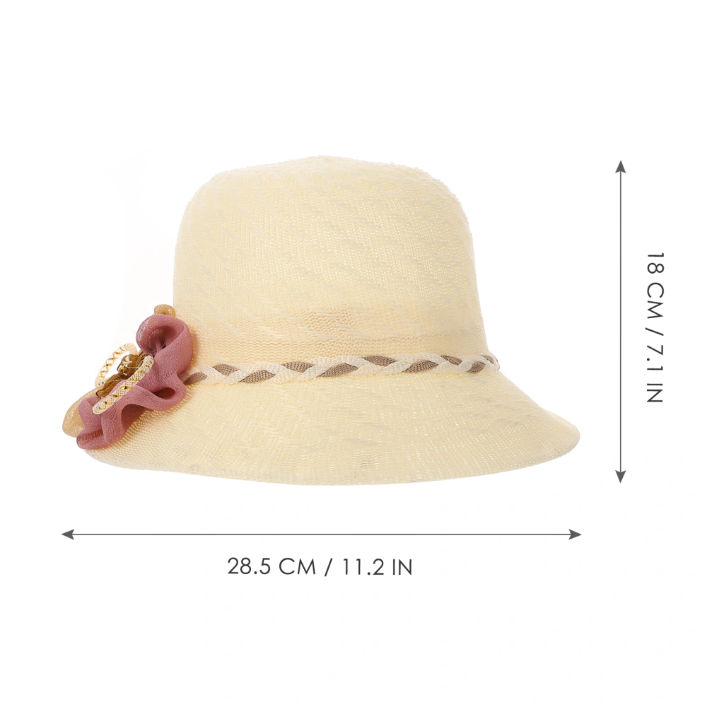 1 Pc Fashionable Sun Hat Folding Visor Practical Headdress (Free Size)