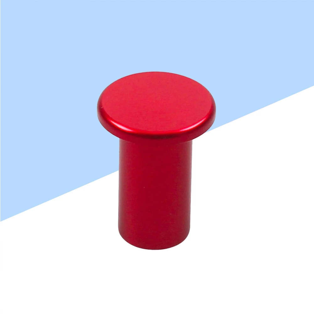 Aluminum Alloy Universal Handbrake Cover Replacement Drift Knob (Red)