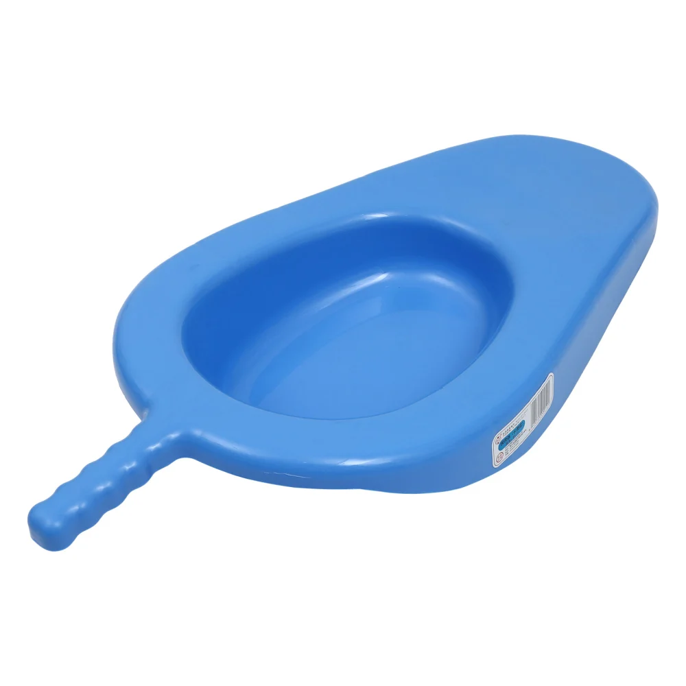 1pc Practical Bedpan Urinal for Bedridden Patient Pregnant Women Care (Blue)