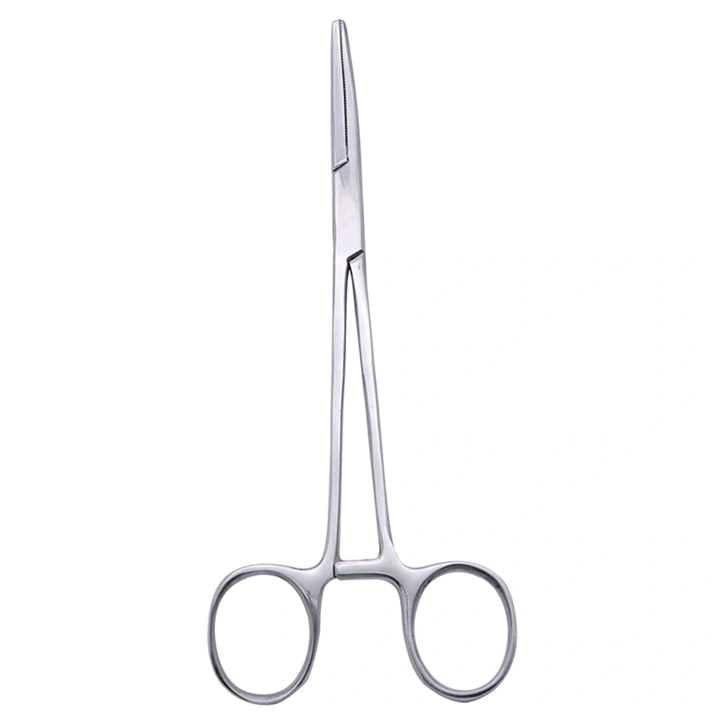 Stainless Steel Forceps Cupping Alcohol Cotton Clamp Plier Practical Home Plier (18cm Straight)