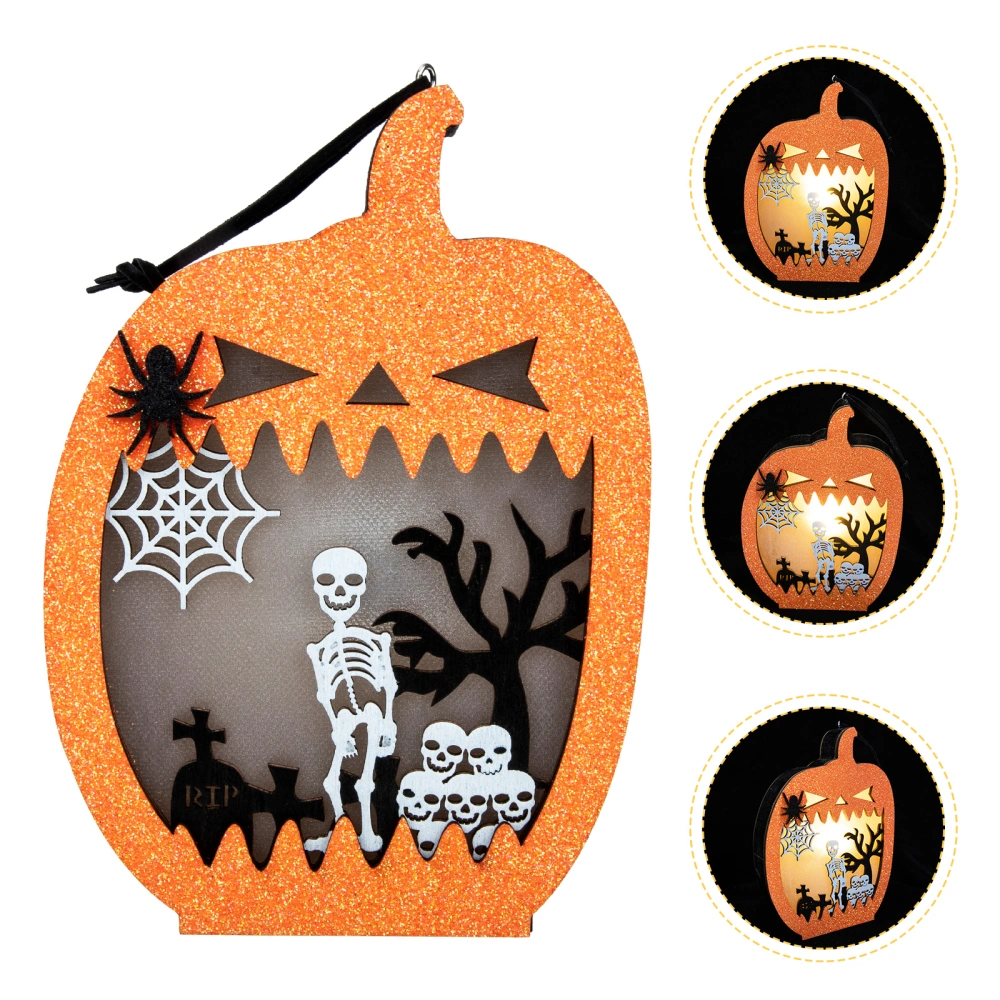 Decorative Halloween Lantern Children Portable Light Scene Layout Prop