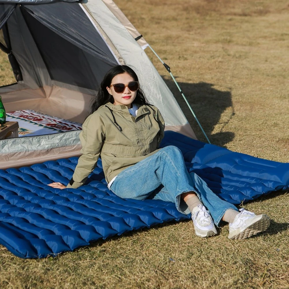 TPU Thickened Double Air Mattress Outdoor Tent Sleeping Mat