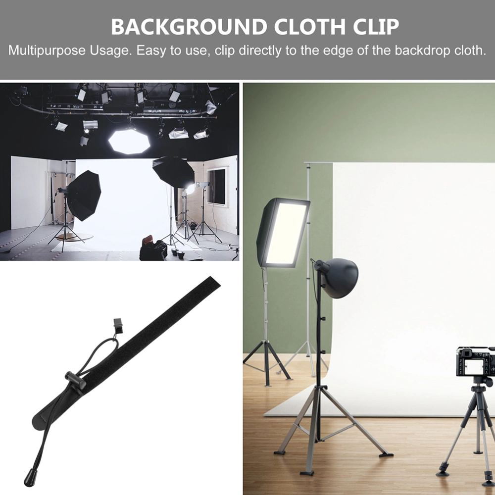 4 Pcs Practical Background Cloth Clips Photography Backdrop Fixing Clamps