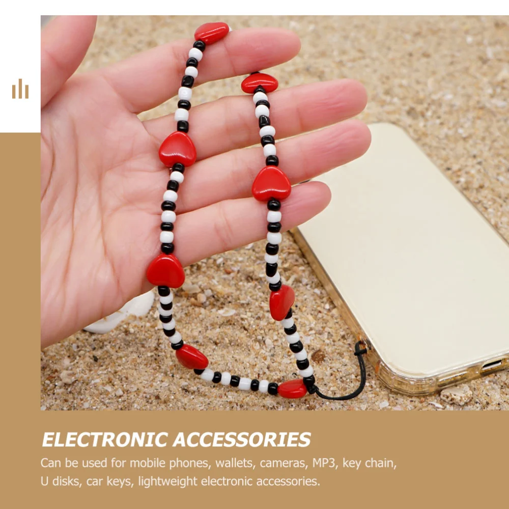 Fashion Cellphone Lanyard Phone Anti-lost Chain Novel Phone Wrist Rope