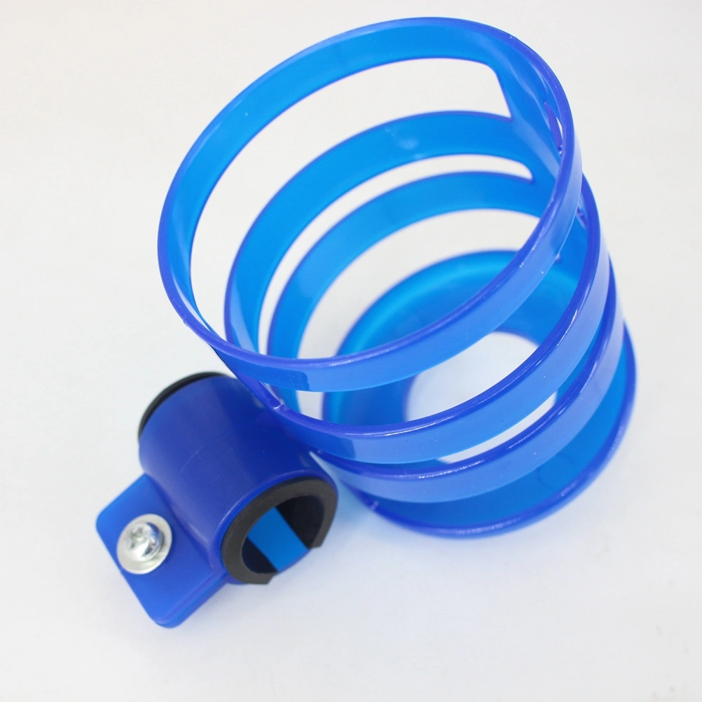 Stroller Cup Holder Drink Holder Water Bottle Holder Rack Cage for Stroller (Blue)