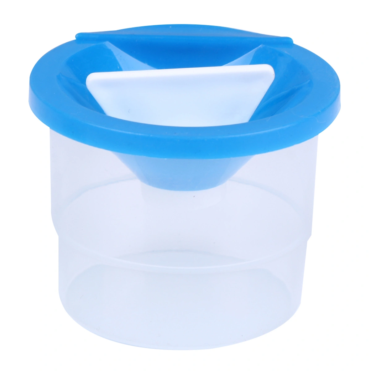2PCS Painting Brush Cleaning Cups Plastic Pen Washing Cups Leakproof Painting Brush Washer Graffiti Tool (Blue and Green)