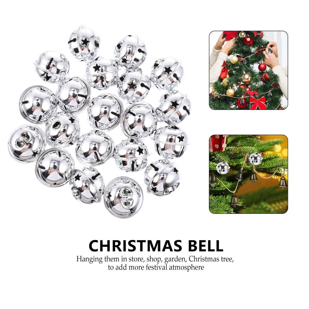 20pcs Small Bells Decor Christmas Tree Small Bells Ornaments Xmas DIY Bells