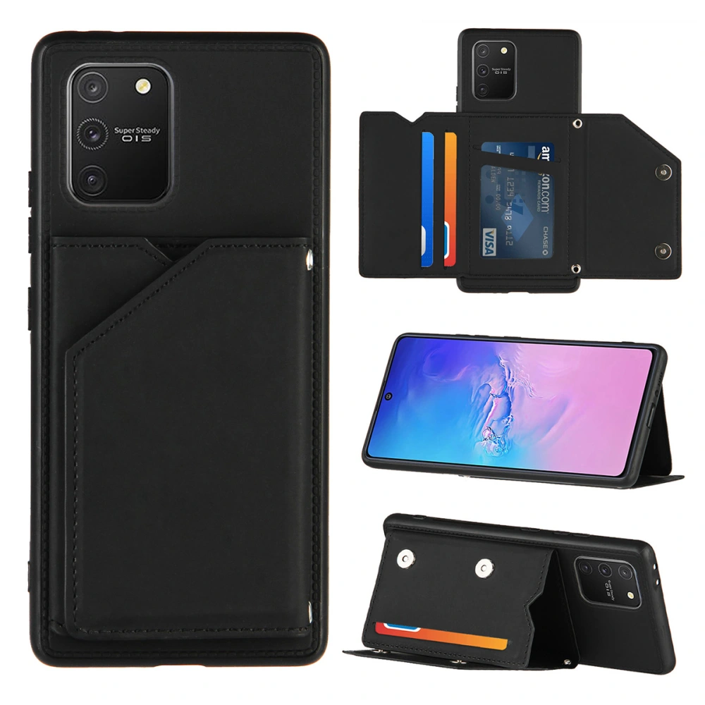 1pc Phone Case Outer Cards Wallet Shell Compatible for Galaxy S10 Lite