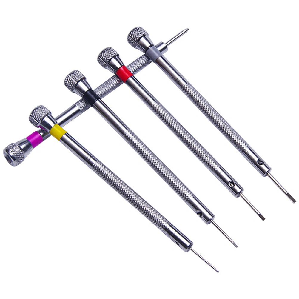 5pcs Watch Repair Eyeglasses Repair Screwdriver Jewelry Work Electronics Repair Tool