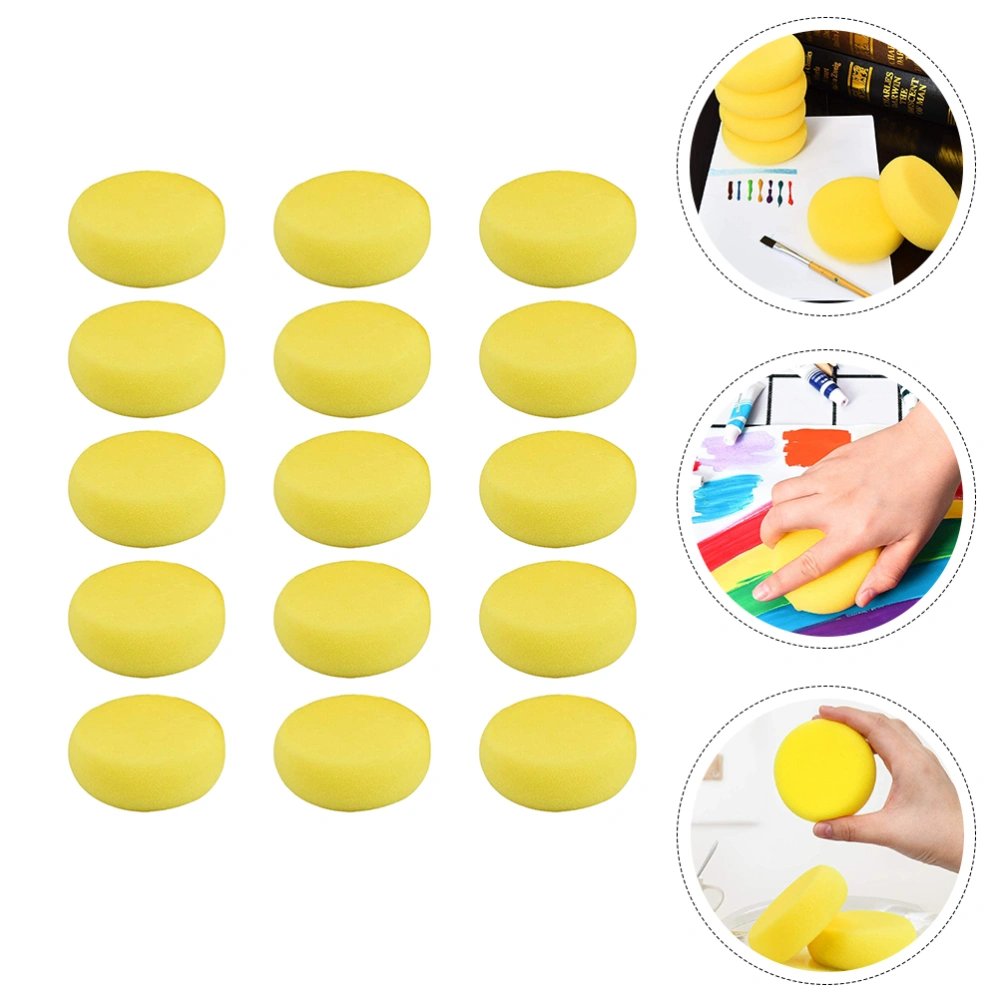 50Pcs Baby Painting Sponge Artist Watercolor Sponge Handicraft DIY Sponge