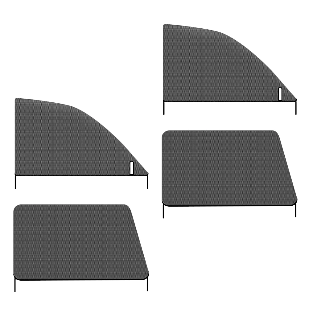 1 Set Car Sun Shade Window Blind Baby Window Shade Car Window Cover For Auto
