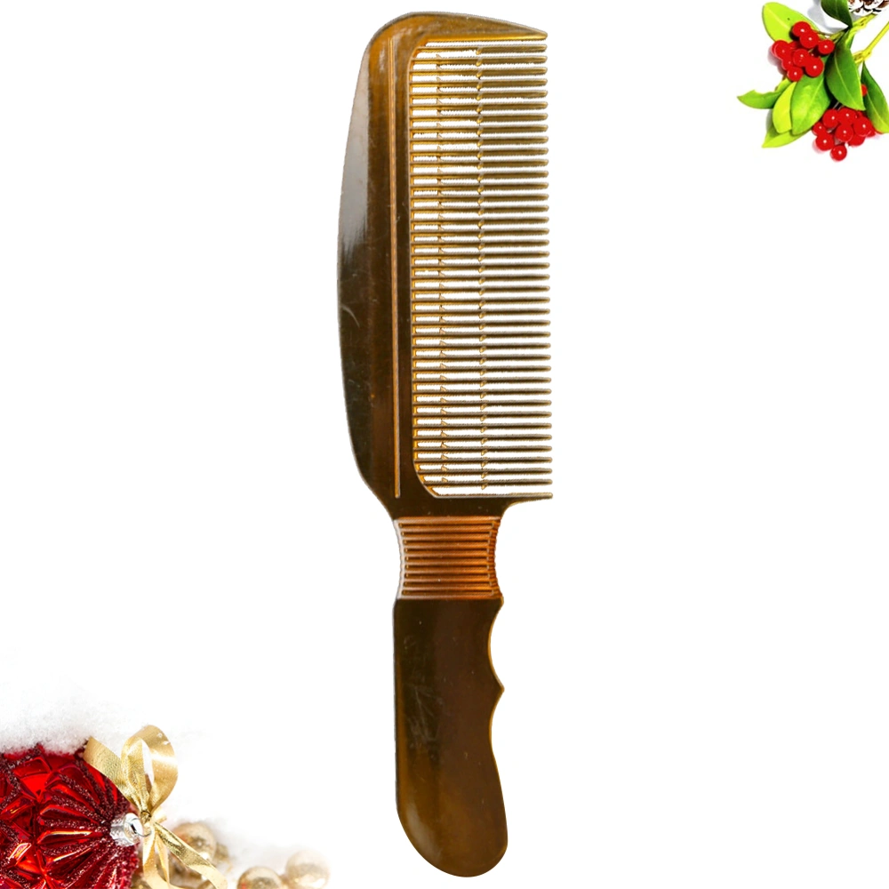 Hairdressing Combs Simple Durable Hairstyling Modelling Hair Combs for Home Salon (Brown)