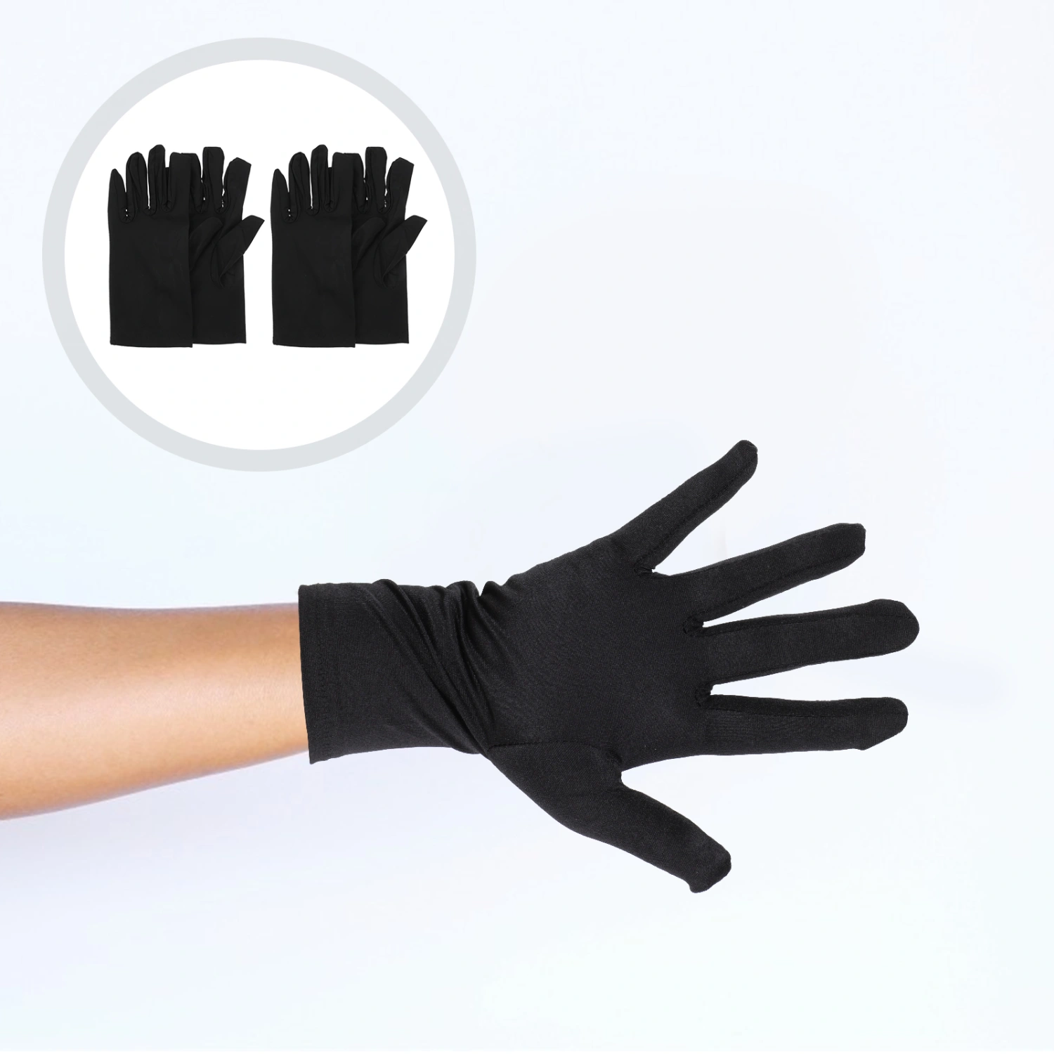 2pairs Polyurethane Gloves Jewelry Inspection Gloves Gloves for Jewelry Store