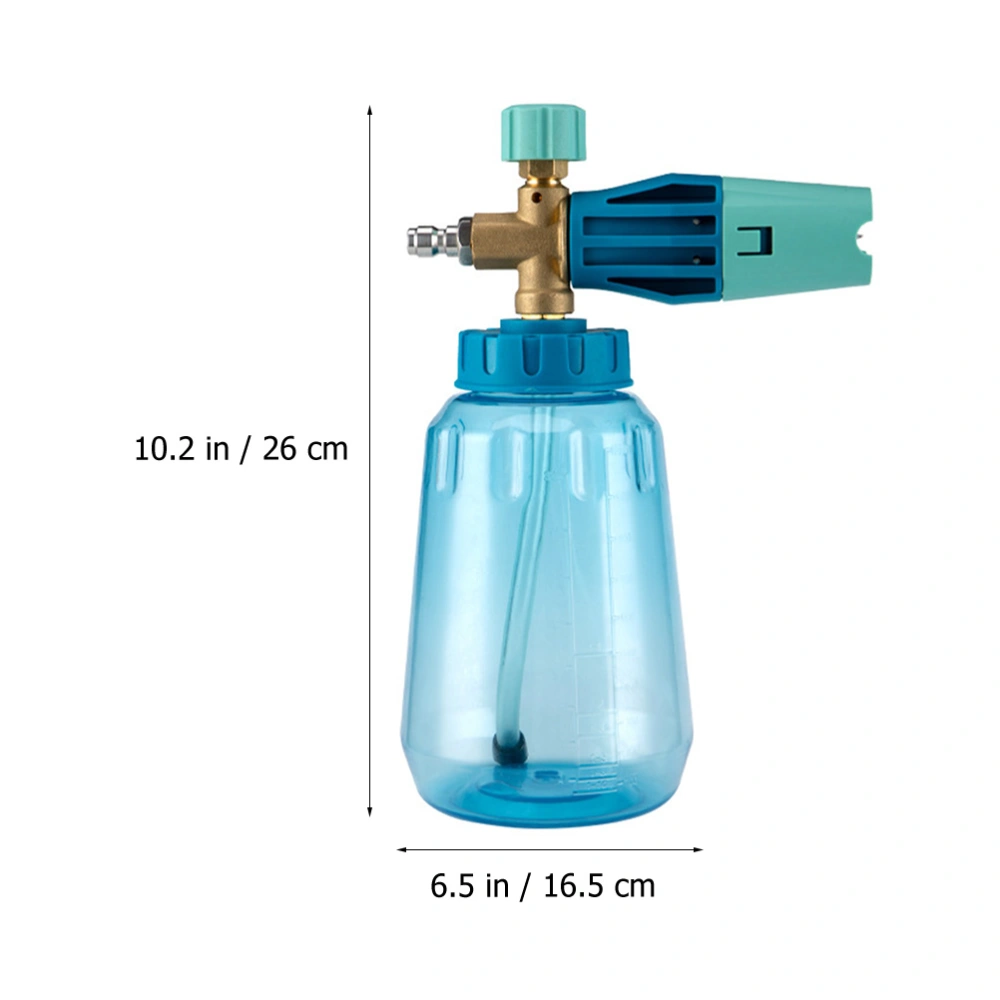 High Pressure Adjustable Car Foams Blaster with Connector and Bottle for Car Wash