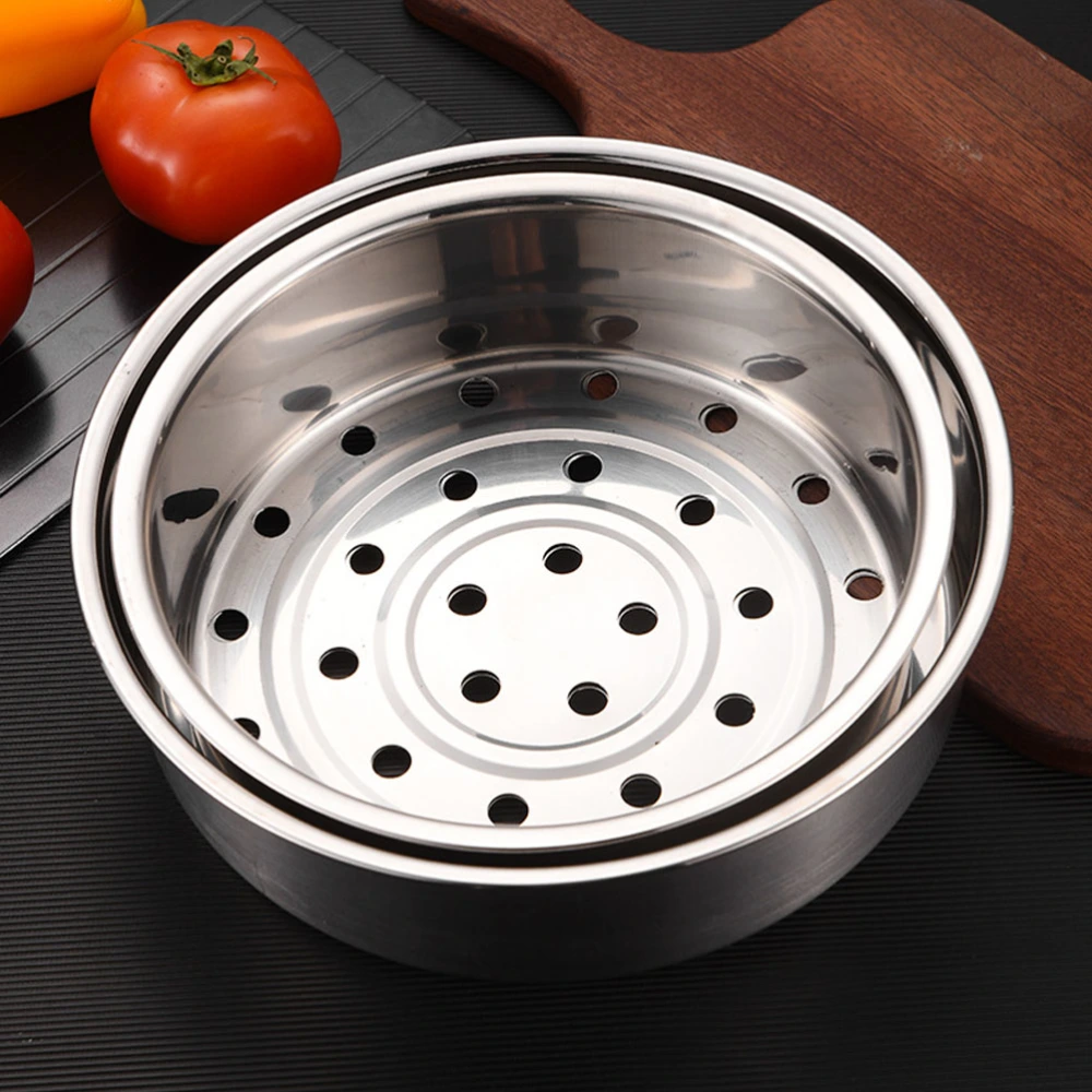 Steamer Basket 21cm Food Steaming Rack Steamer Insert For Meat Dim Sum Seafood