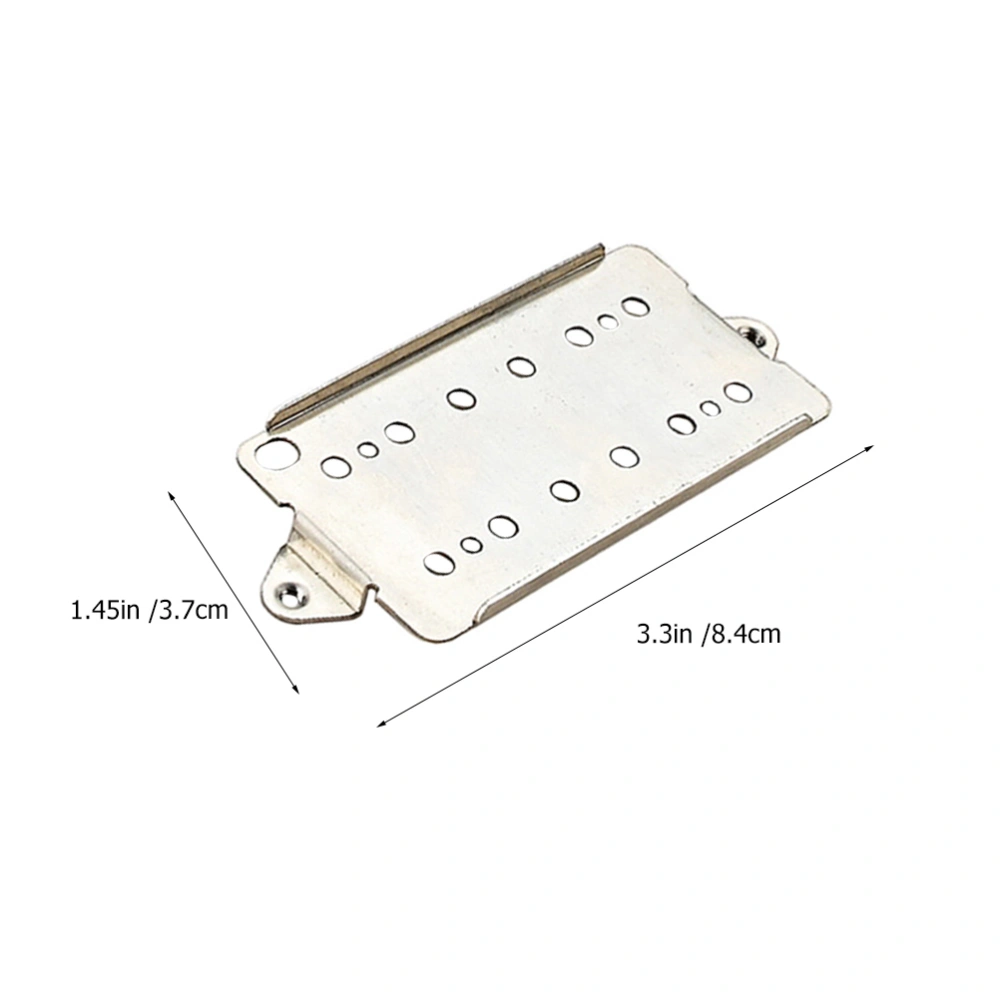 2Pcs Guitar Neck Bridge Humbucker Pickup Base Plate Metal Guitar Parts Guitar Accessories