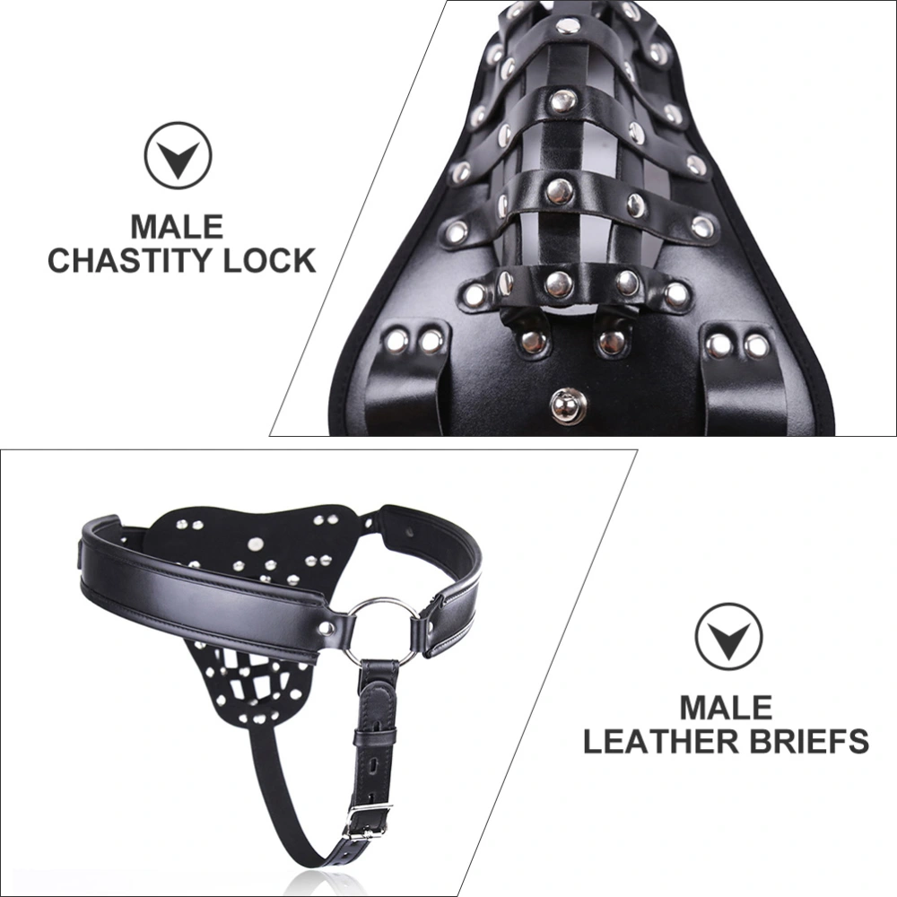 Chastity Lock Restraint Chastity Panties Gay Male Penis Cage Adult BDSM Costume