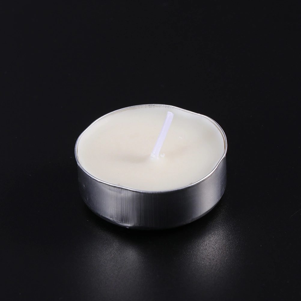 10pcs/Lot Small Size Wide scented Party Wedding Tea Light Candles (White)