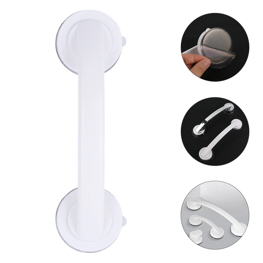 Shower Handle Punch Free Shower Grab Bars Suction Cup Support Handle For Shower