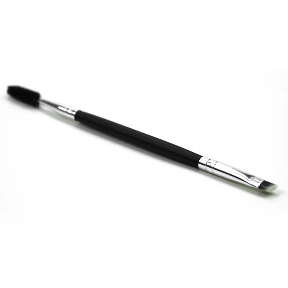 3pcs Eyebrow Brush Professional Eyebrow Paint Brush Spiral Eyelash Brush Makeup Eyebrow Brush Wooden Handle for Women (Black)