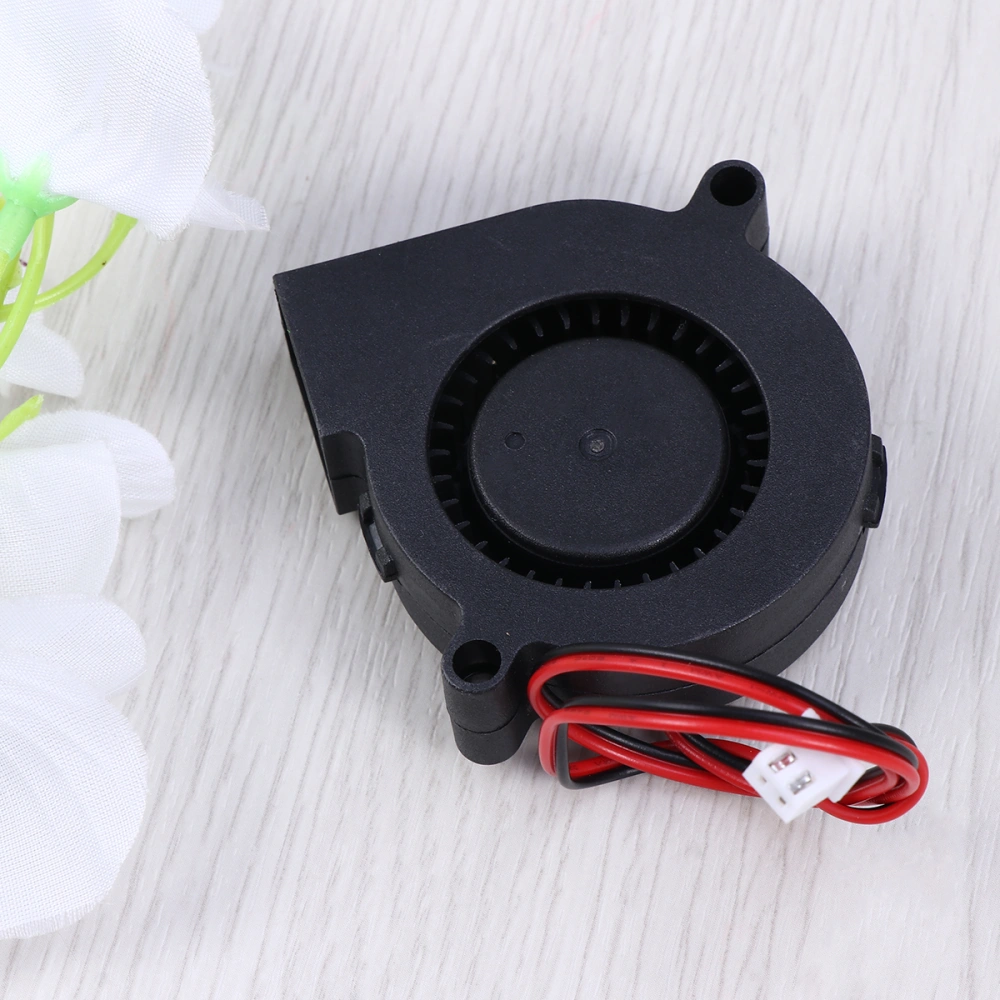 DC 24V 3D Printer Blowing Fan for Cooling Heatsinks (Black)