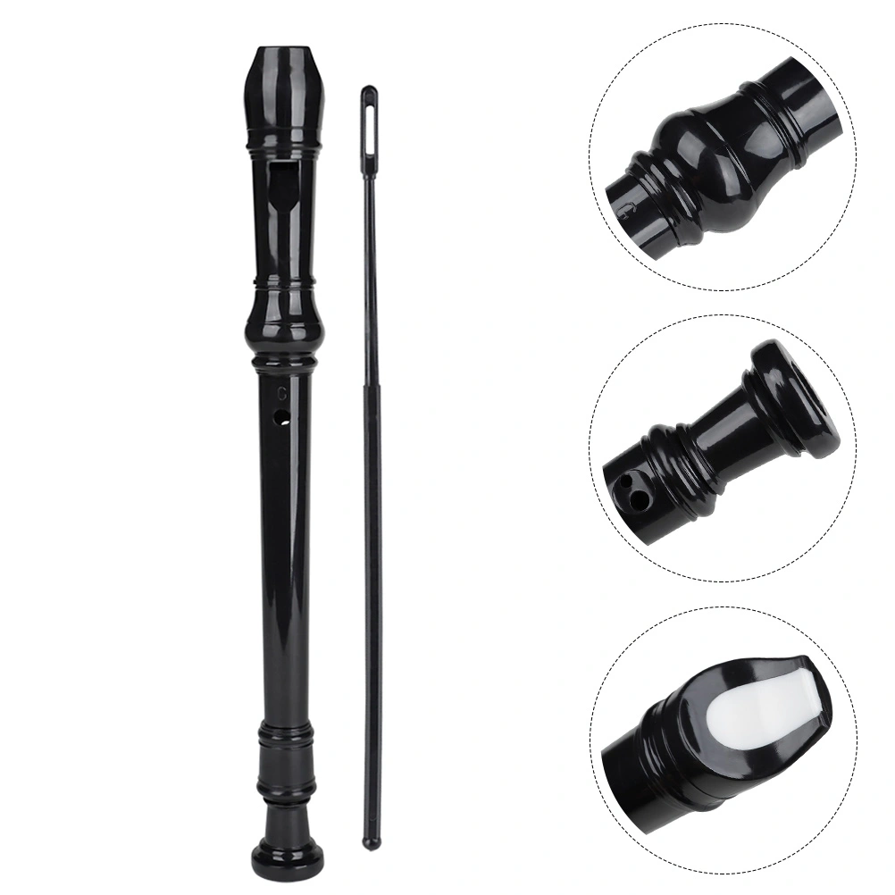 1 Set ABS Plastic Flute Children and Adults 8 Hole G Key Fingering Recorder