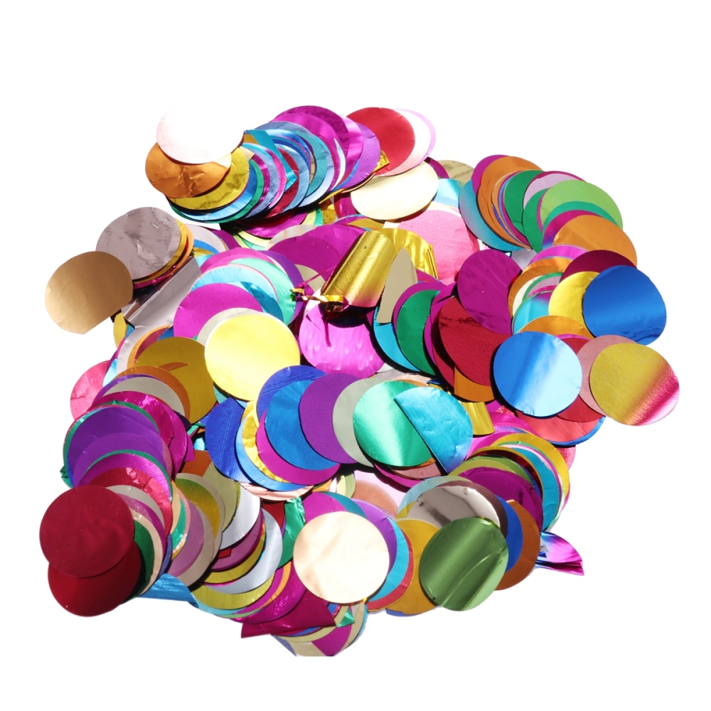 1 Pack Romantic Paper Confetti Round Cuttings Paper Cuttings Table Throwing Confetti for Wedding Party - 1.5mm