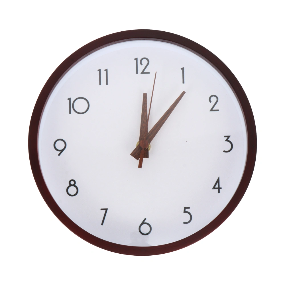 1pc 8-inch Decorative Round Wall Clock Wall Clock Home Ornament for Home