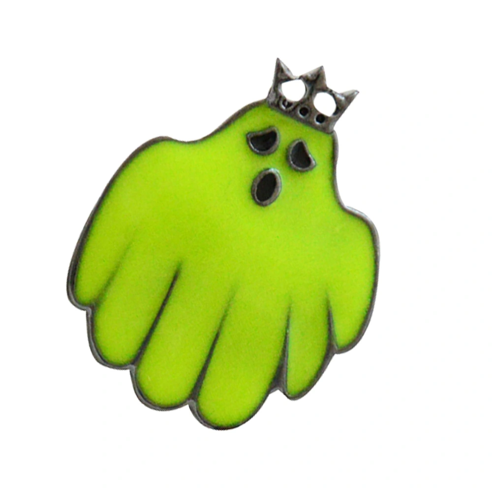 Halloween Brooches Glowing Ghost Cartoon Brooch Pin Enamel Breastpin Jewelry Accessories Gift for Women Girls(X2187)