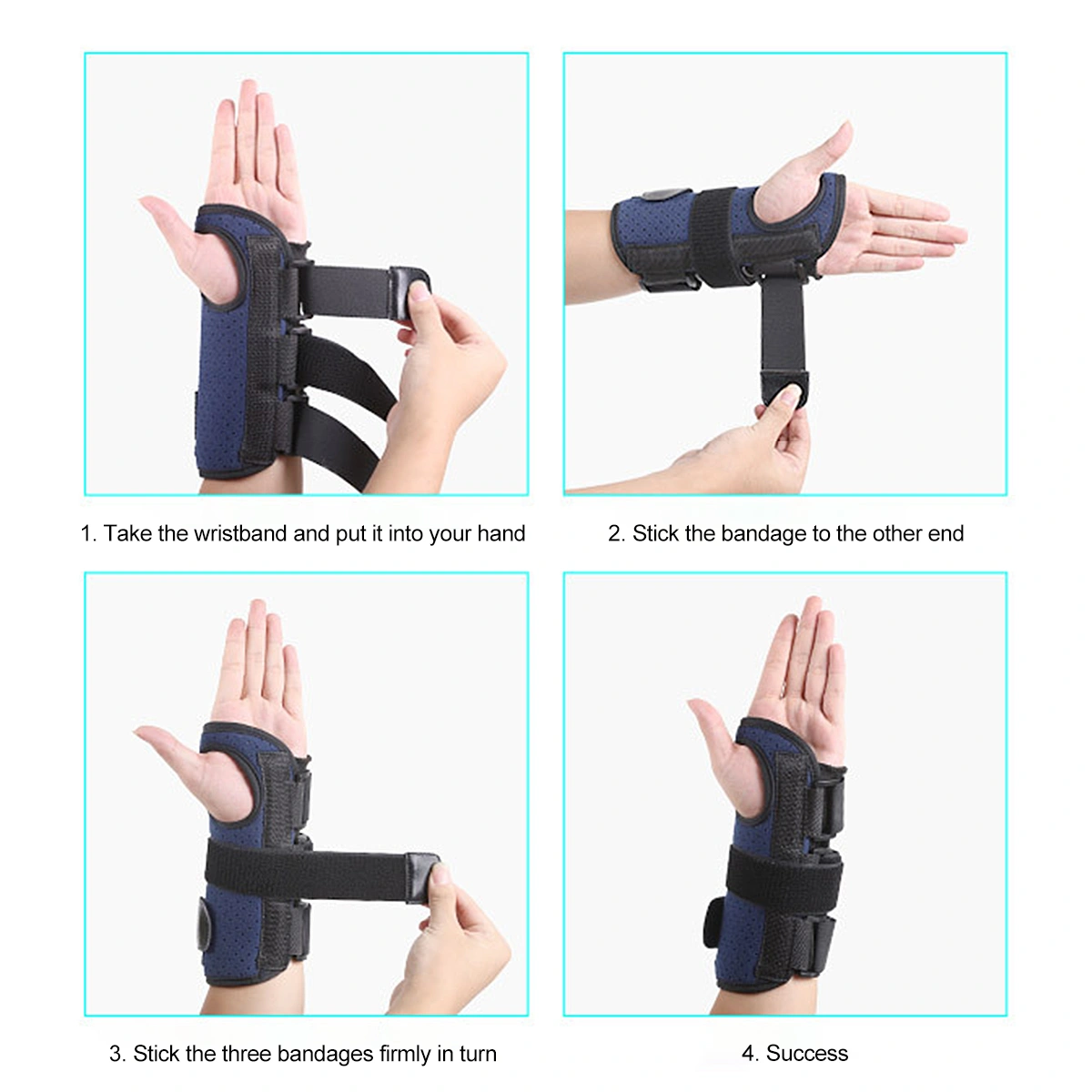 Wrist Brace Support with Splint Wrist Brace for Wrist Pain Sprain