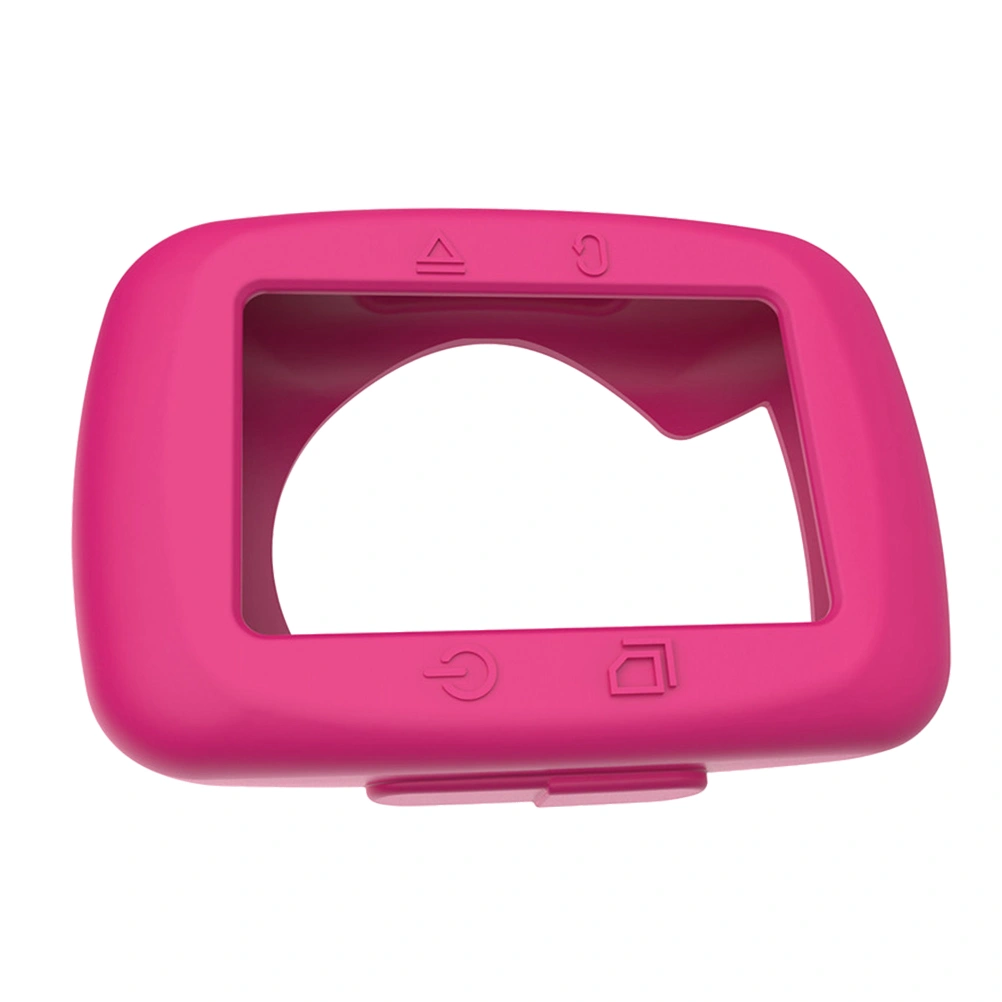 Simple Smartwatch Cases Fashion Smart Bracelet Protective Shell Durable Watch Cover Compatible for Garmin 200 500 (Pink)