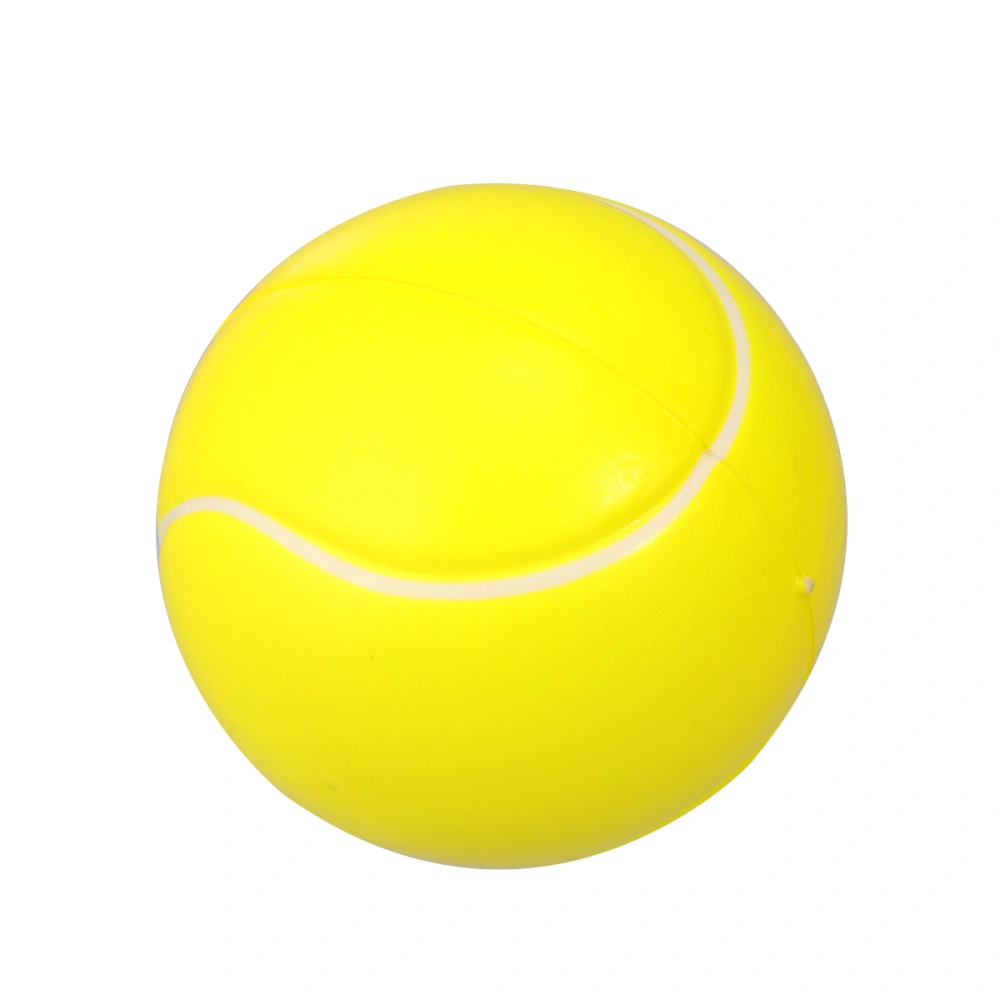 12PCS 70mm Simulation Tennis Toys Squeezing Toys PU Slow Rising Ball Toy Decompression Toys for Kids Boys Girls (Tennis Style)