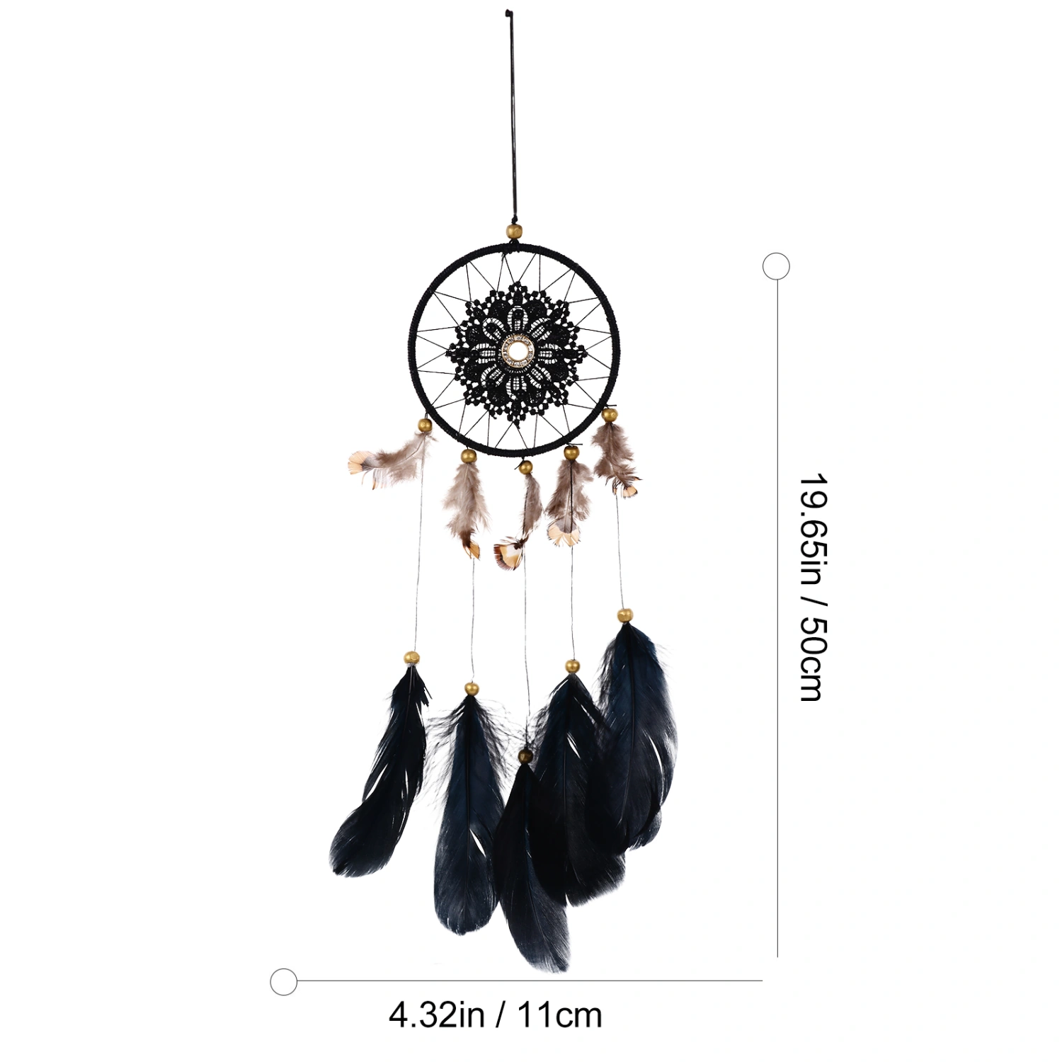 Dreamcatcher Ornament Chic Feather Dream Catcher Pendant Wall Hanging Decor