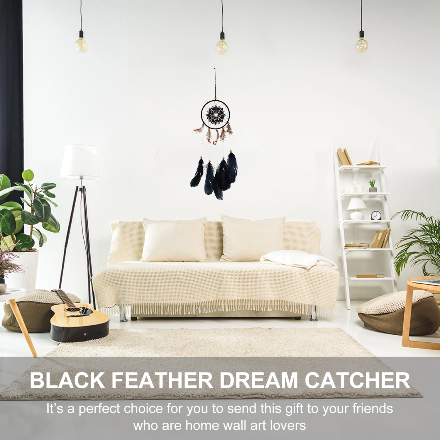 Dreamcatcher Ornament Chic Feather Dream Catcher Pendant Wall Hanging Decor
