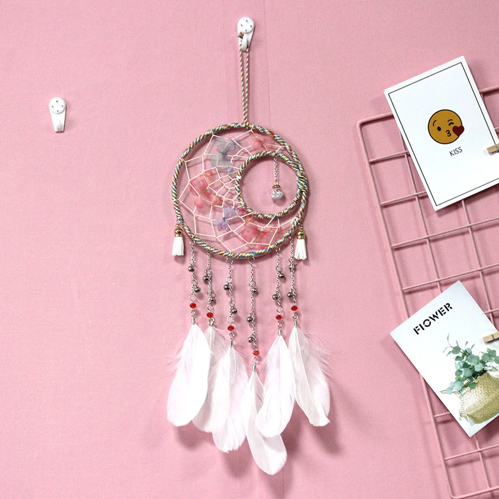 1pc Feather Dreamcatcher Wall Hanging Decoration Room Dreamcatcher Household Ornament