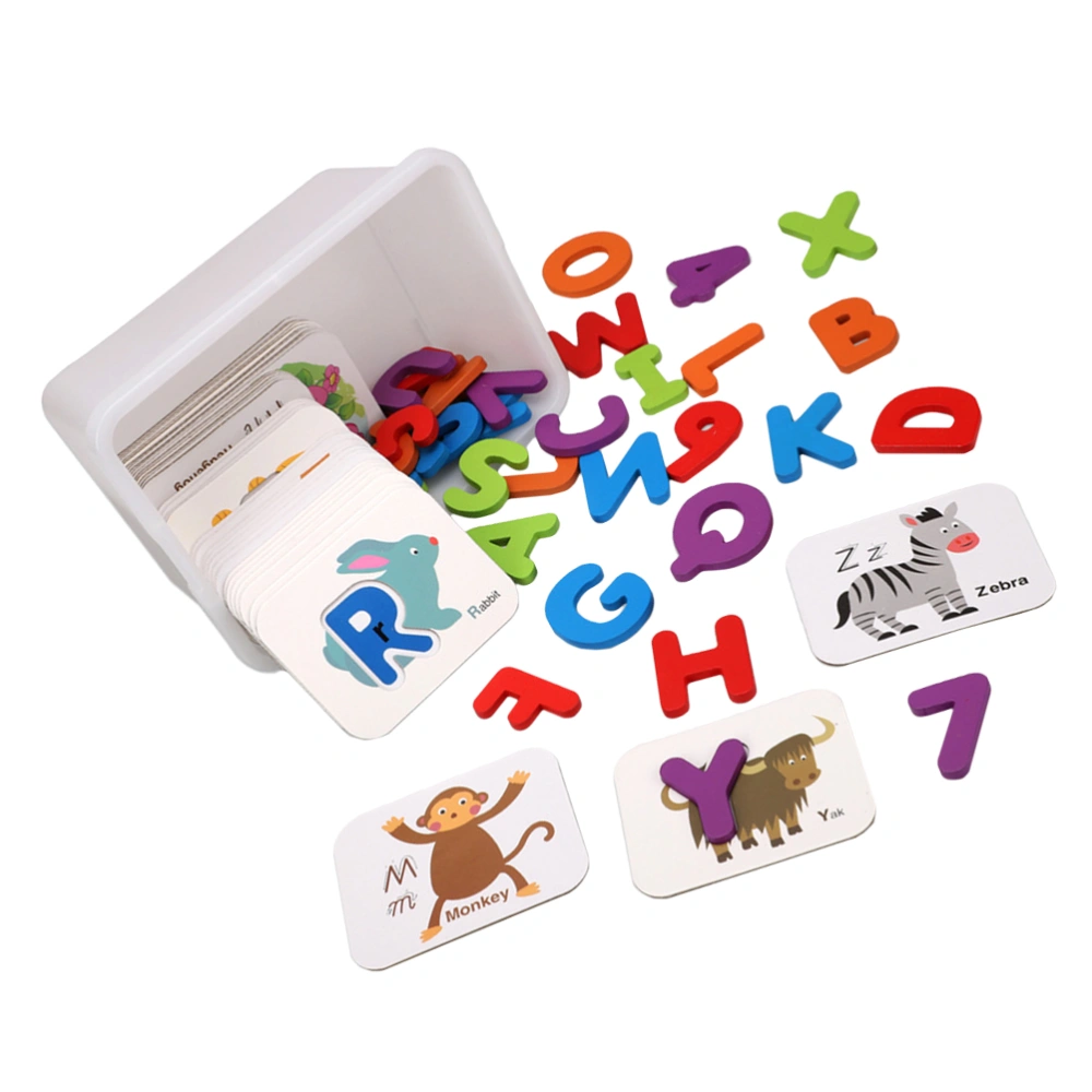 1 Set Children Numbers Cognition Plaything Multi-funtion Letters Spelling Toy