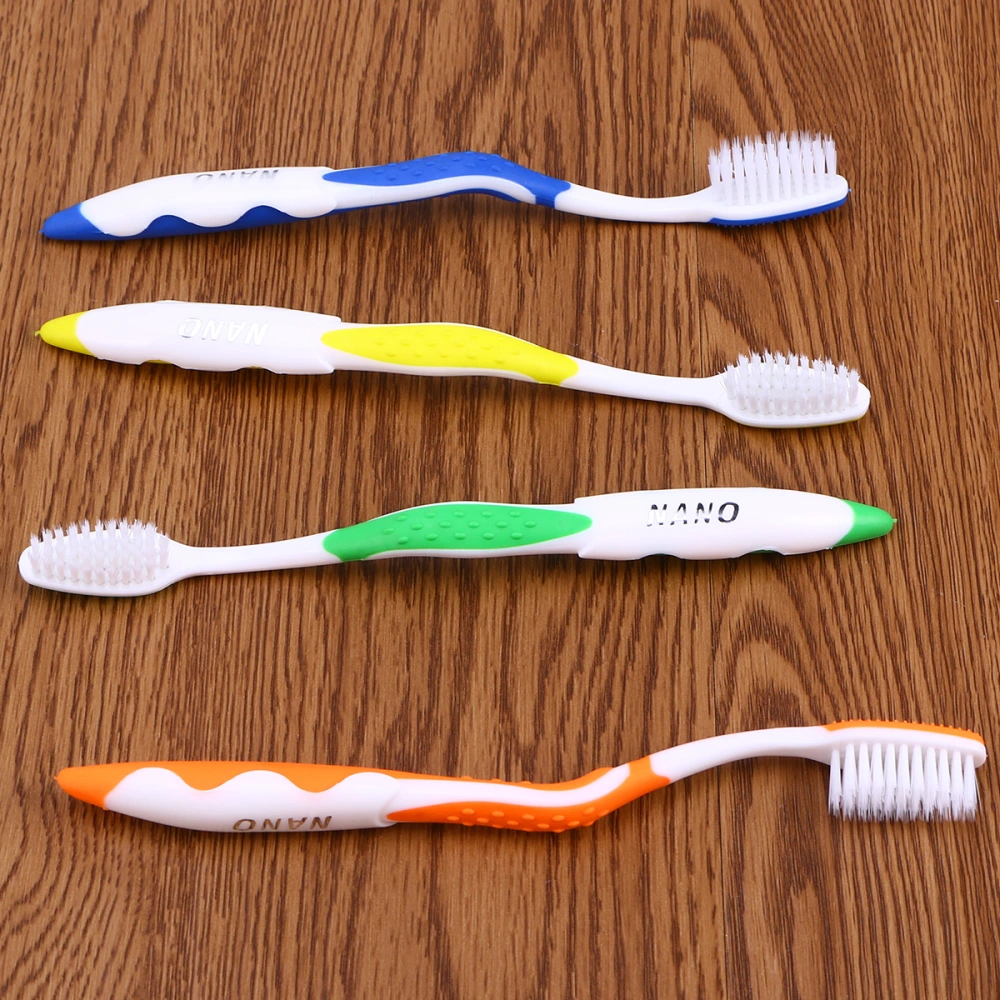 4pcs and Ultra Nano Toothbrush Teeth Brush for Deeply Oral Cavity Cleaning Set