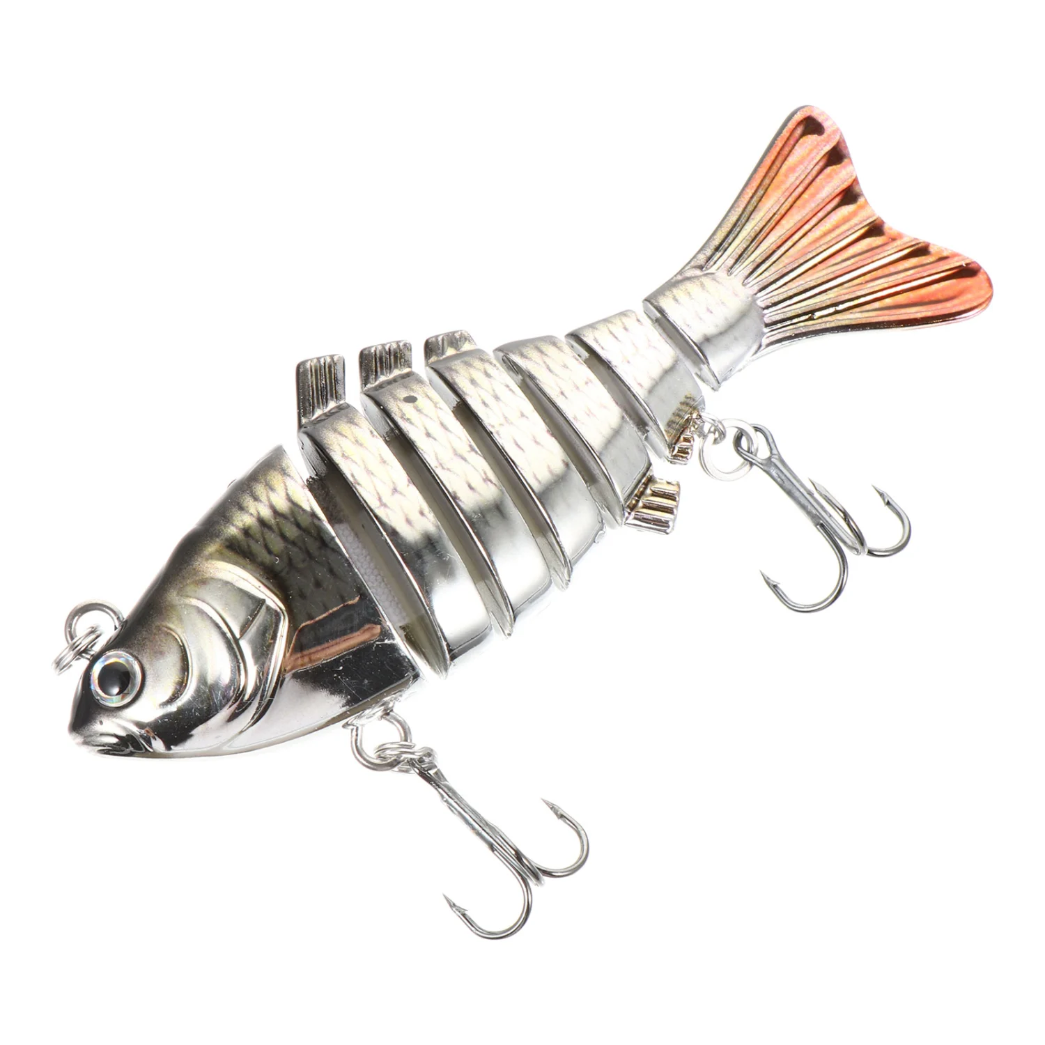 1Pc Simulation Fishing Bait Multi Jointed Fishing Lures Artificial Fishing Prop