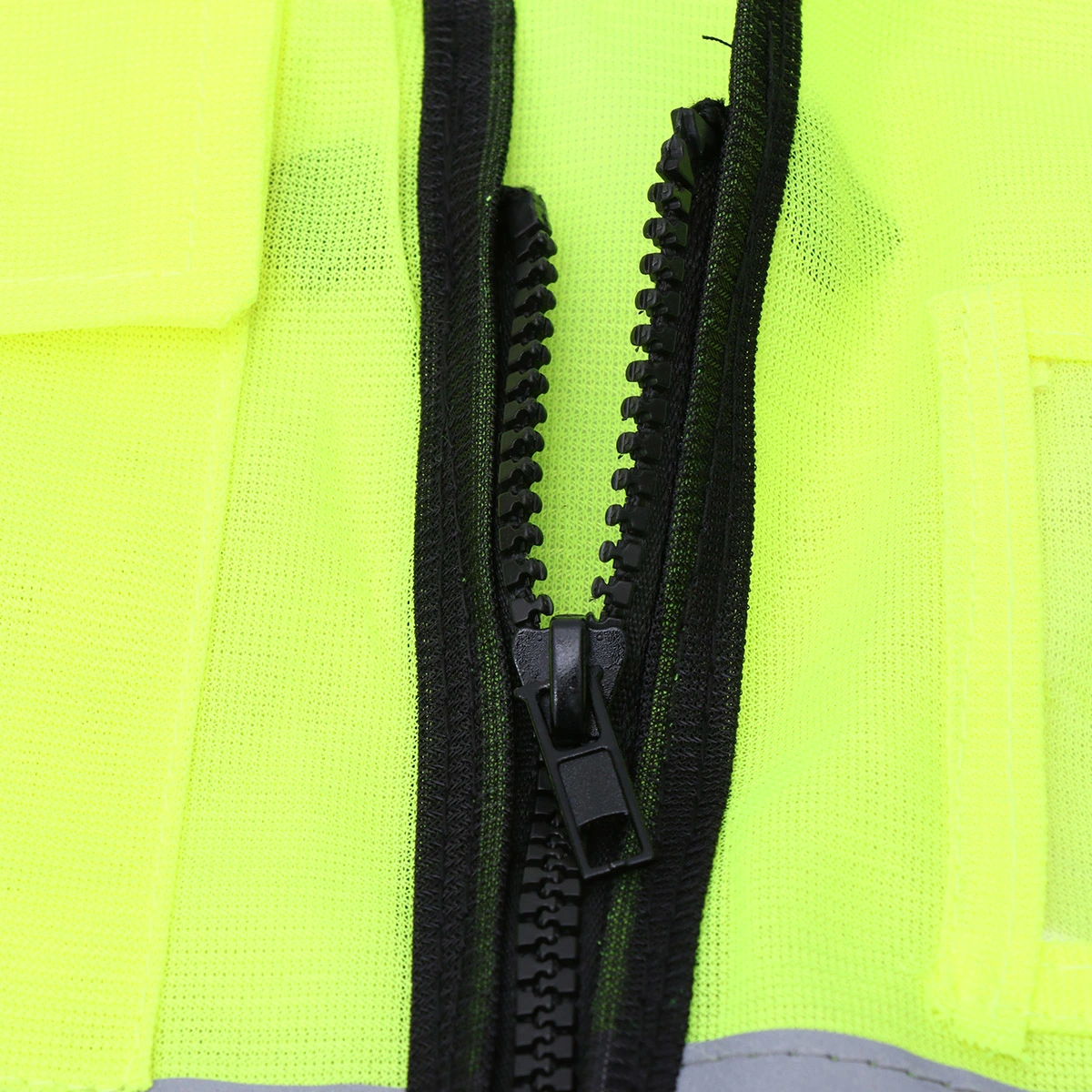 High Visibility Industrial Safety Vest Reflective Hi Vis Vest with Reflective Stripes Green