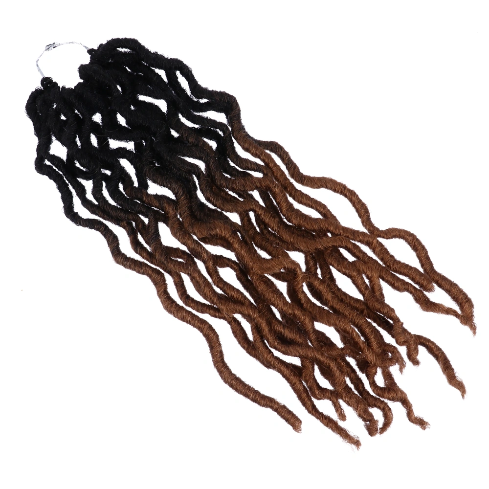 Nu Locs Crochet Braids Hair Beautiful Faux Locs Crochet Braid Wig for Women