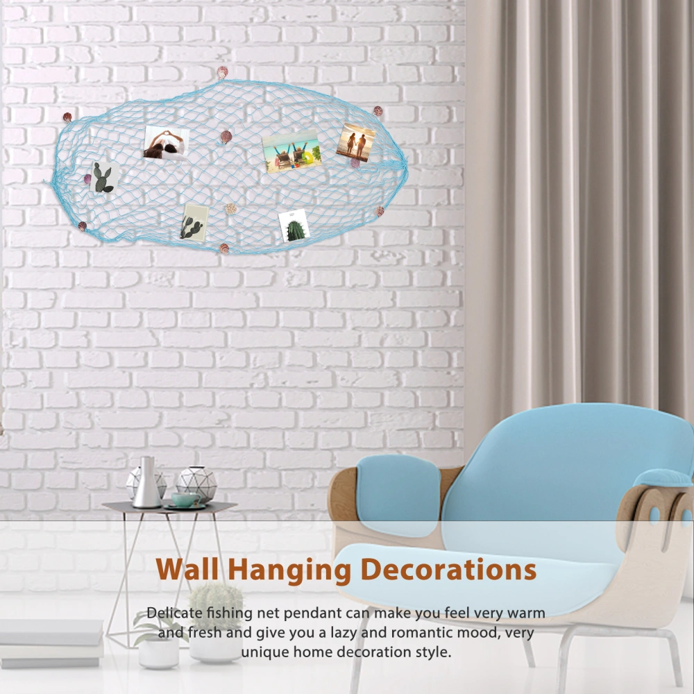 Special Cotton Fish Net Nautical Wall Hanging Decoration Fishing Net for Home