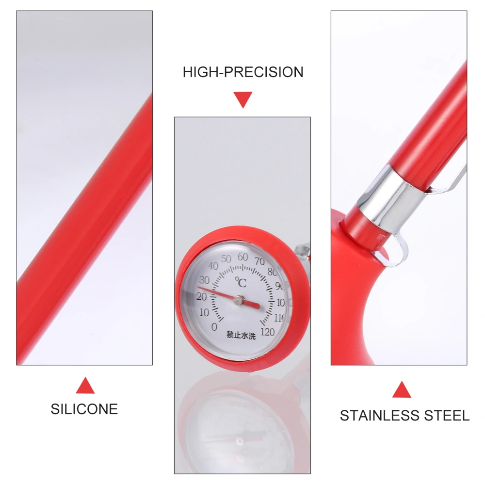 1 set High Temperature Resistance Thermometer Household Thermomete with Clip