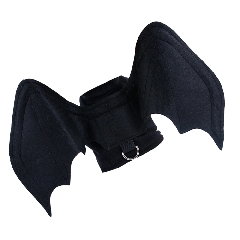 Halloween Funny Pet Costumes Bat Wing Party Clothes Pet Supplies for Dogs Cats (Size S)