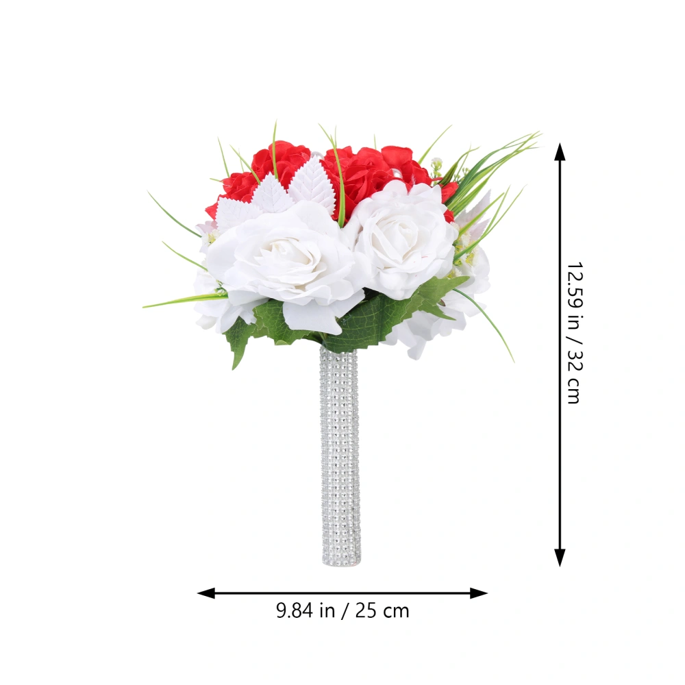 Wedding Bride Bouquet Artificial Flowers Wedding Fake Flowers Wedding Supplies