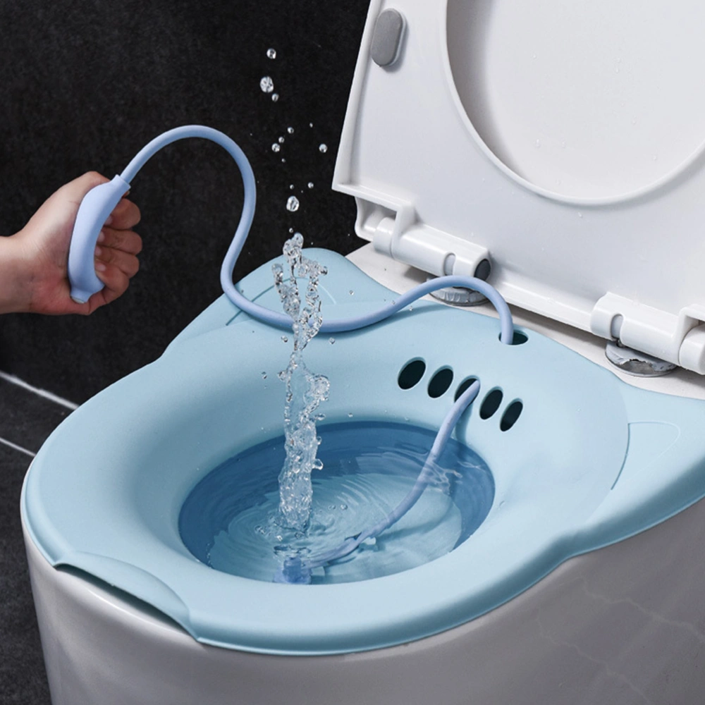 1 Set of Toilet Wash Basin Pregnant Protection Basin Disabled Washing Basin