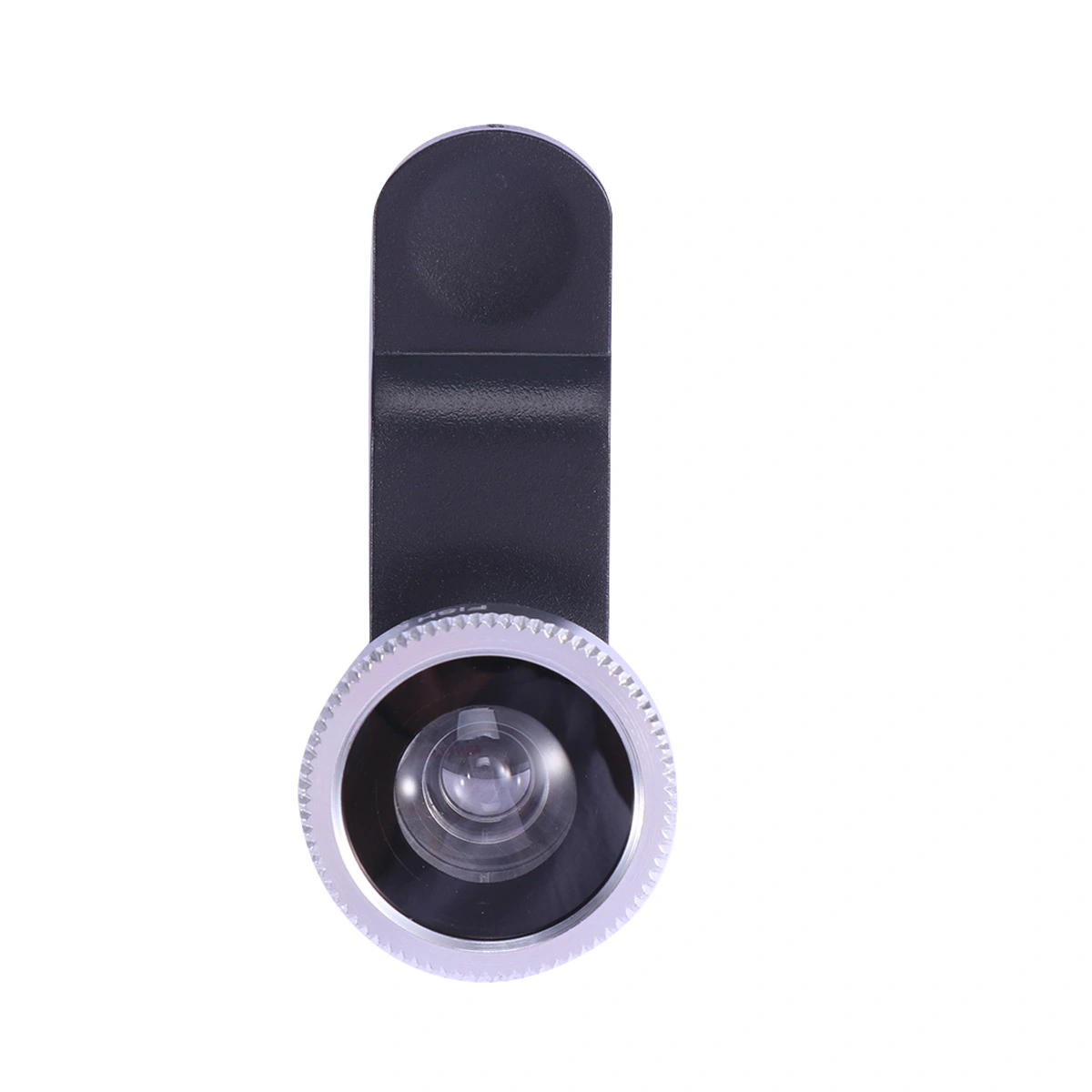 Universal 3 In 1 Wide Angle Macro Fisheye Lens Camera Mobile Phone Lens with Clip for Smartphone (Silver)